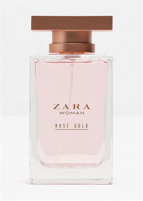 zara woman rose gold perfume